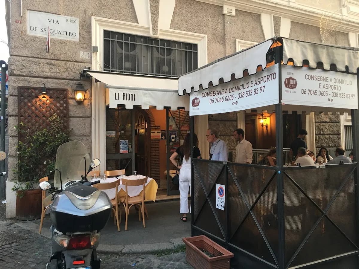 Li Rioni a Santiquattro