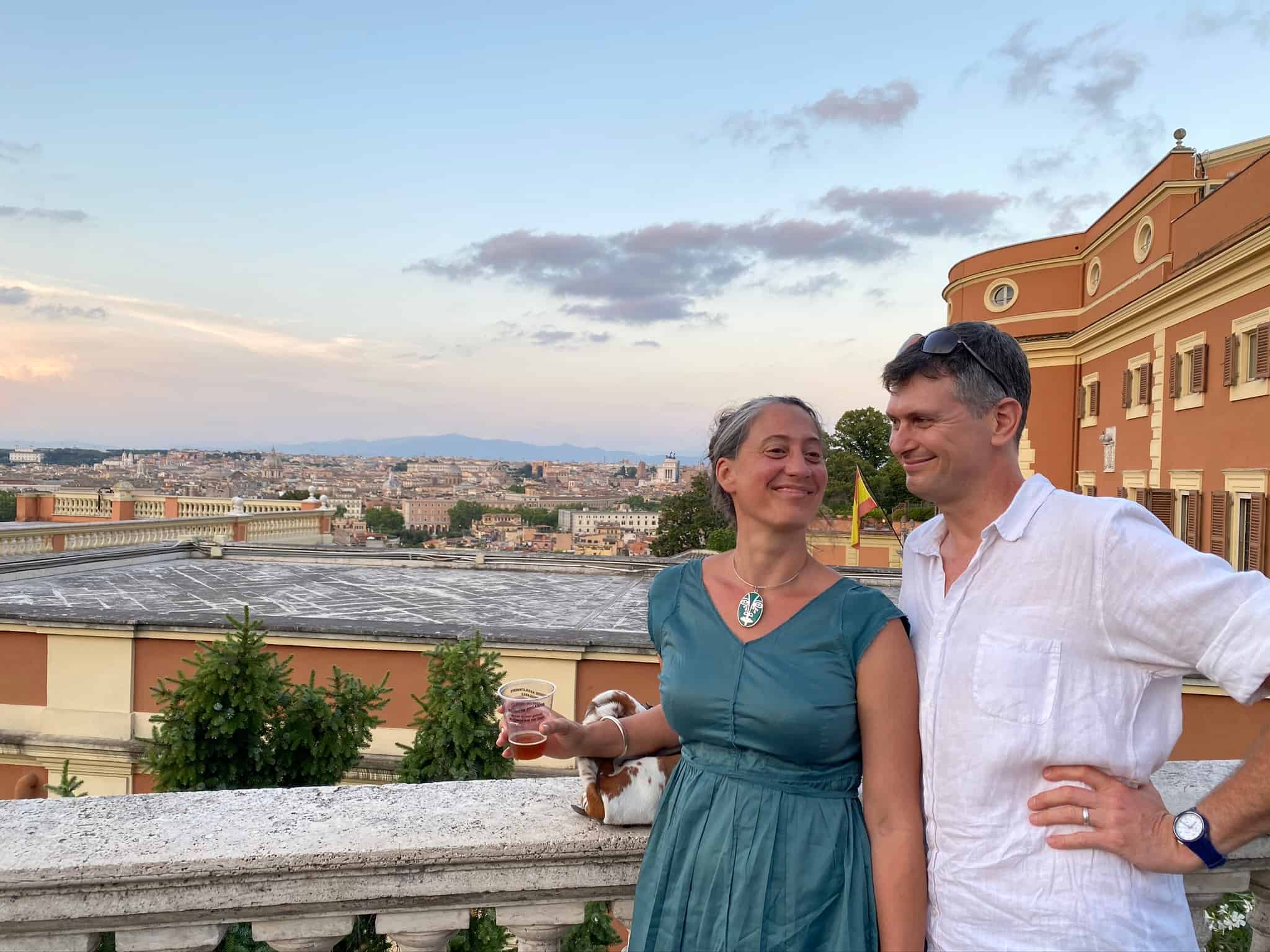 Golf Cart & Drinks Evening Tour of Rome | Semi-Private